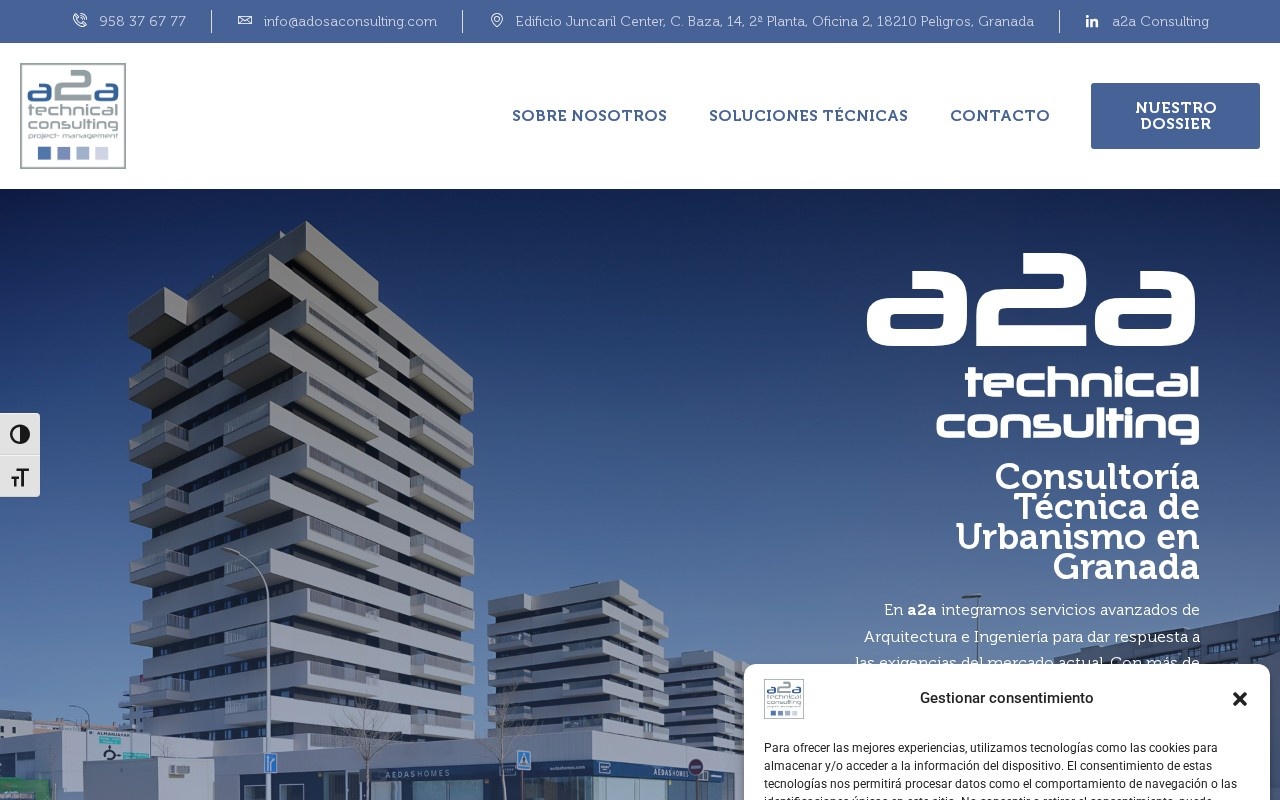 Web de A2A Consulting