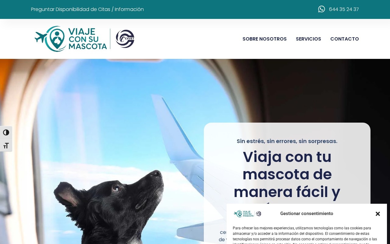 Web de Cexvet – Viaje con su mascota