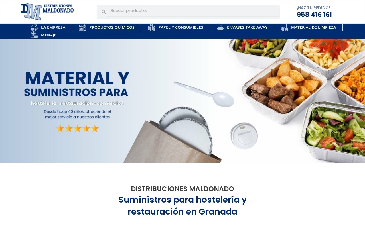 Web de Distribuciones Maldonado