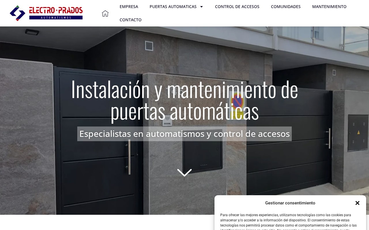 Web de Electro · Prados