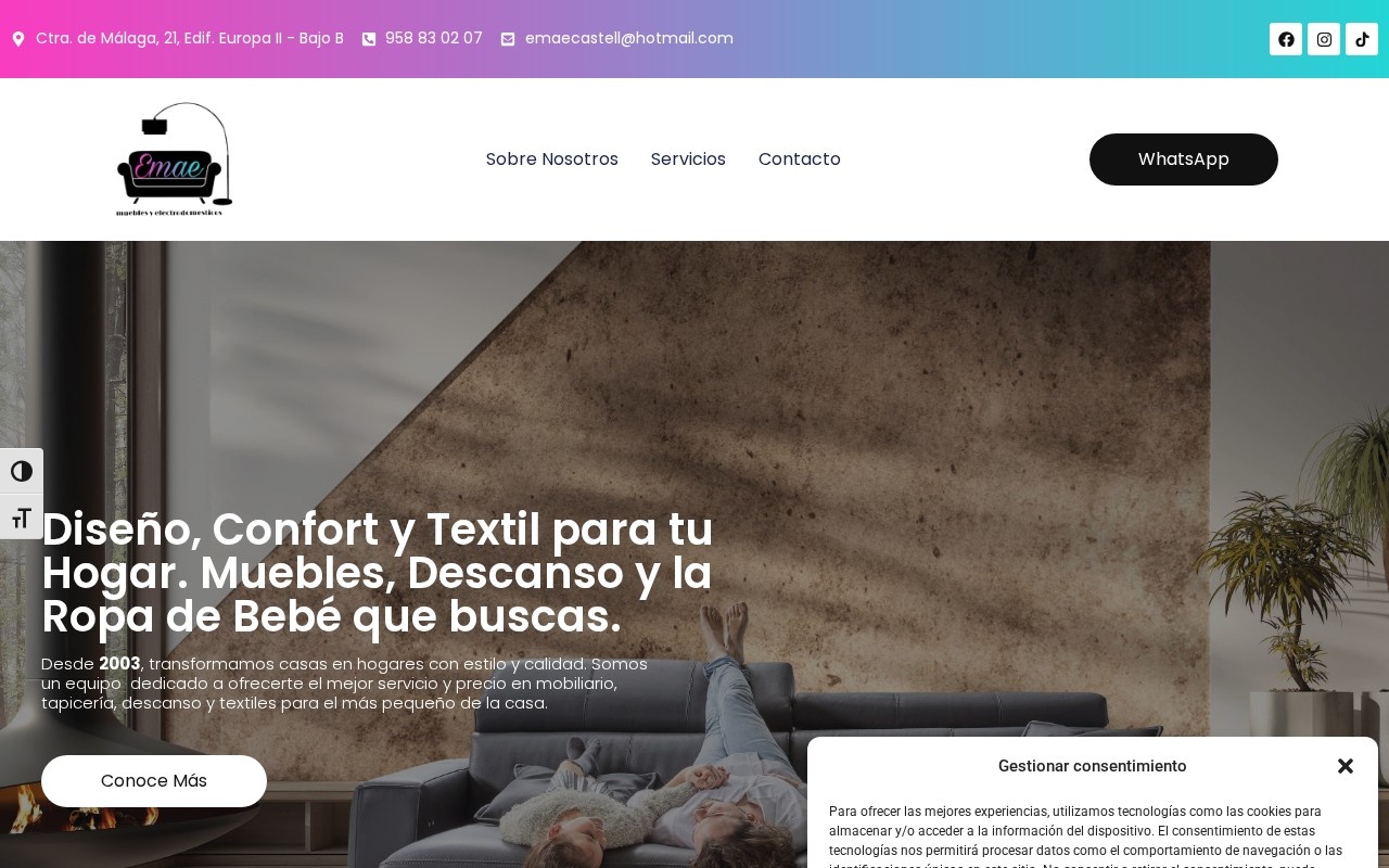 Web de Emae Castell