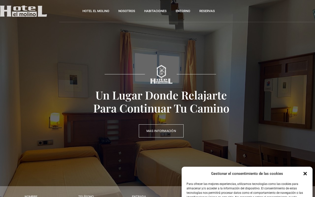 Web de Hotel El Molino
