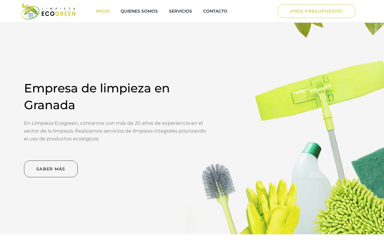 Web de Limpieza Ecogreen