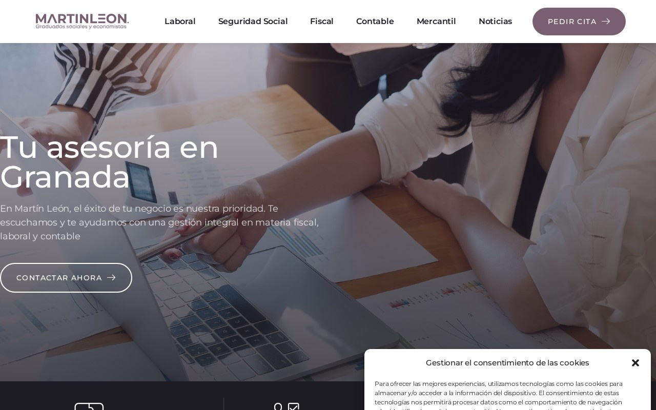 Web de Martín León – Graduado Social