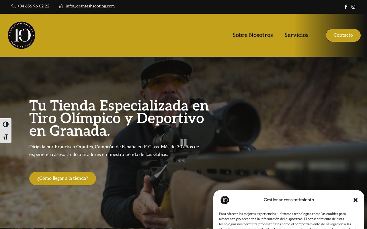 Web de Orantes Shooting