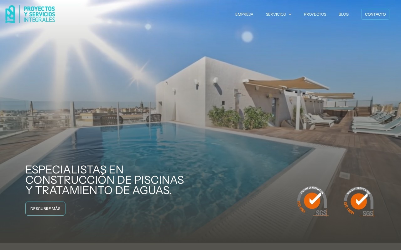 Web de Proyectos y Servicios Integrales