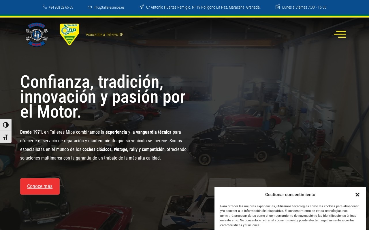 Web de Talleres Mipe